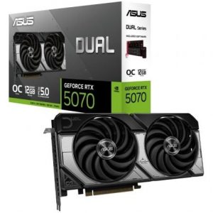 art_asu-gf-rtx5070-d-oc-12g_1 Tarjeta Gráfica Asus Dual GeForce RTX 5070 OC/ 12GB GDDR7