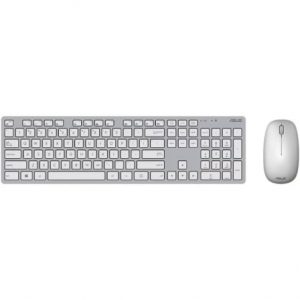 Teclado y Ratón Inalámbricos Asus W5000 Wireless/ Blanco
