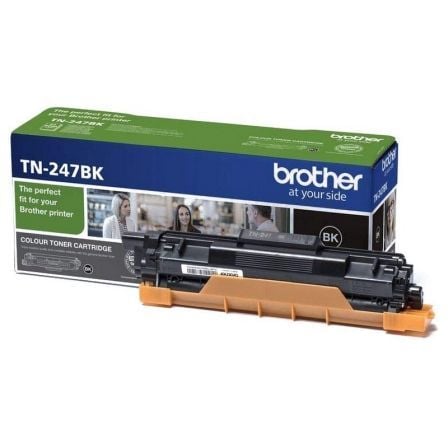 art_bro-tn-247bk_1 Tóner Original Brother TN-247BK Alta Capacidad/ Negro