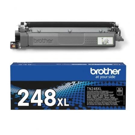 art_bro-tn248xlbk_1 Tóner Original Brother TN248XLBK Alta Capacidad/ Negro