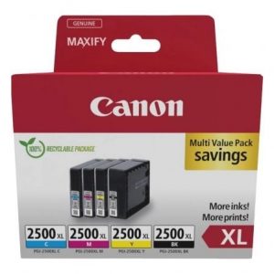 art_can-multipack-9254b010_1 Cartucho de Tinta Original Canon PGI-2500 XL Multipack Alta Capacidad/ Cian/ Magenta/ Amarillo/ Negro