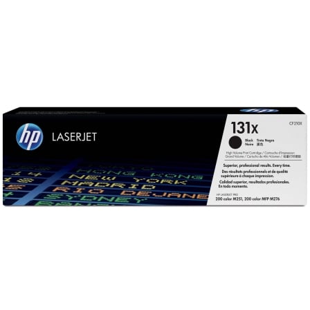 art_cf210x_1 Tóner Original HP nº131X XL Alta Capacidad/ Negro