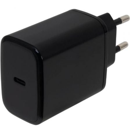 art_fone-carga-power-c-65_1 Cargador de Pared GaN Fonestar POWER-C-65/ 1xUSB Tipo-C/ 65W/ Negro