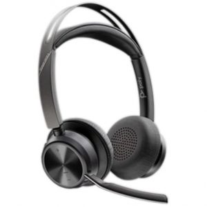art_hp-pol-9t9j5aa_1 Auriculares Inalámbricos PolyVoyager Focus 2 USB-C-C + Adaptador USB-C/A/ con Micrófono/ Bluetooth/ Negros