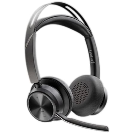 art_hp-pol-9t9j5aa_1 Auriculares Inalámbricos PolyVoyager Focus 2 USB-C-C + Adaptador USB-C/A/ con Micrófono/ Bluetooth/ Negros