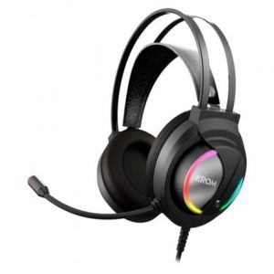 art_krom-aur-kappa_1 Auriculares Gaming con Micrófono Krom Kappa/ Jack 3.5/ USB 2.0/ Negros