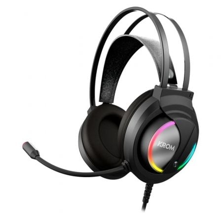 art_krom-aur-kappa_1 Auriculares Gaming con Micrófono Krom Kappa/ Jack 3.5/ USB 2.0/ Negros