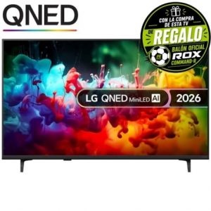 art_lge-tv-43qned72b6b_1 Televisor LG QNED evo AI QNED72 Mini LED 43QNED72B6B 43"/ Ultra HD 4K/ Smart TV/ WiFi
