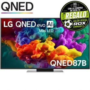 art_lge-tv-55qned87b6a_1 Televisor LG QNED evo AI QNED87 Mini LED 55QNED87B6A 55"/ Ultra HD 4K/ Smart TV/ WiFi