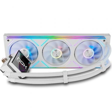 art_nox-ref-m-360-lcd-wh_1 Sistema de Refrigeración Líquida Nox M-360 LCD/ Blanco