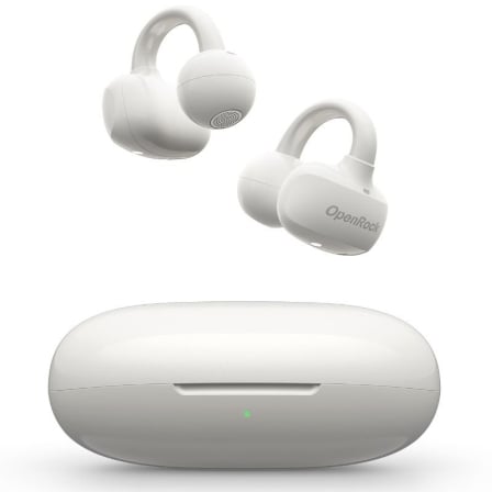 art_opro-aur-opace02_1 Auriculares Deportivos de Conducción Aérea OpenRock E OPACE02 con estuche de carga/ Autonomía 7h/ Blancos