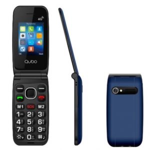 art_qub-tel-neonw-4g-bl_1 Teléfono Móvil Qubo NEONW-BL 4G para Personas Mayores/ Azul