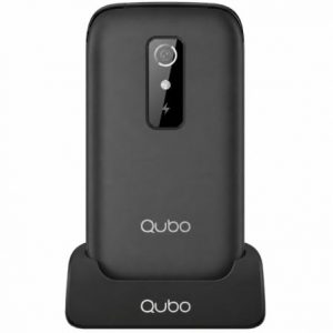 art_qub-tel-p-220bkc-4g_1 Teléfono Móvil Qubo P-220BKC 4G para Personas Mayores/ Negro