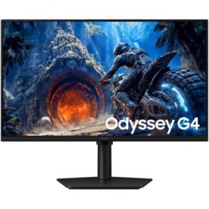 art_sam-m-s27hg402eu_1 Monitor Gaming Samsung Odyssey G4 G40H S27HG402EU/ 27"/ Full HD/ 1ms/ 300Hz/ IPS/ Multimedia/ Regulable en altura/ Negro