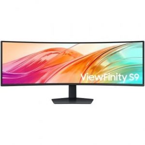 art_sam-m-s49f950uau_1 Monitor Profesional Ultrapanorámico Curvo Samsung ViewFinity S9 S95UF S49F950UAU 49"/ Dual QHD/ Multimedia/ Regulable en altura/ Negro