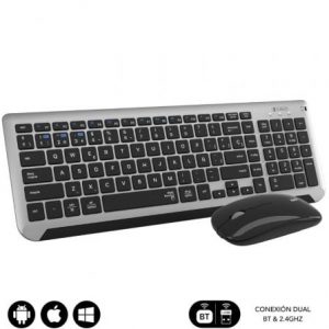 art_sub-tec-combo-d-pres-ext-bk_1 Teclado y Ratón Inalámbrico Subblim Combo Dual Prestige Extendido