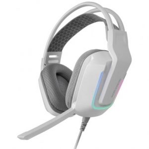 art_tac-aur-mh-strike-wh_1 Auriculares Gaming con Micrófono Mars Gaming MH-Strike/ Jack 3.5/ USB/ Blancos