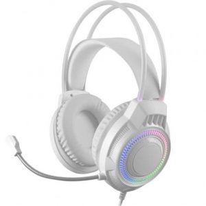 art_tac-aur-mh124w_1 Auriculares Gaming con Micrófono Mars Gaming MH124W/ Jack 3.5/ Blancos