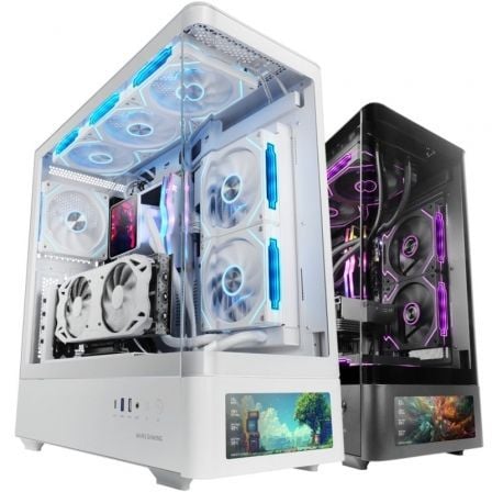 art_tac-caja-mc-lcdpro-wh_1 Caja Gaming Semitorre Mars Gaming MC-LCDPRO/ Blanca