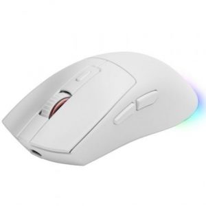 art_tac-mou-mm-t3-wh_1 Ratón Gaming Inalámbrico Mars Gaming MM-T3/ Batería recargable/ Hasta 14400 DPI/ Blanco
