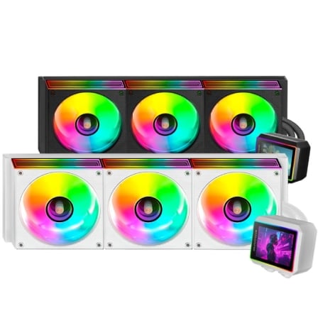 art_tac-ref-ml-visionii360-wh_1 Sistema de Refrigeración Líquida Mars Gaming ML-VISIONII360/ Blanco