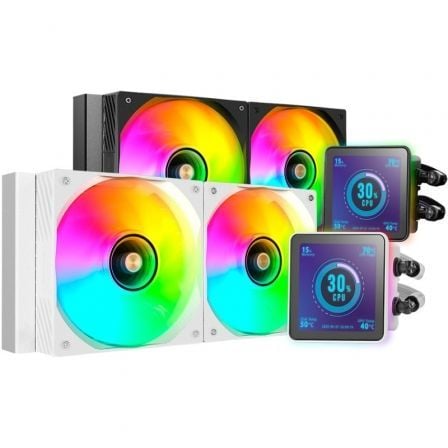 art_tac-ref-ml-visionpro240-wh_1 Sistema de Refrigeración Líquida Mars Gaming ML-VISIONPRO240/ Blanco