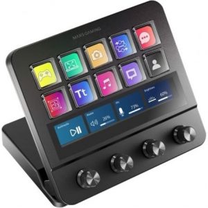 art_tac-stream-msd-pro-bk_1 Stream Deck Mars Gaming MSD-PRO/ 10 Teclas LCD + 4 Diales Personalizables/ Negro
