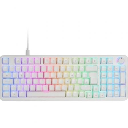 art_tac-tec-mkprobes-wh_1 Teclado Gaming Mecánico Mars Gaming MKPROBES/ Switch Azul/ Blanco