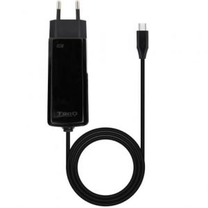 art_too-car-tqlc-usbcgan45pd-c_1 Cargador de Portátil GaN TooQ TQLC-USBCGAN100PD-C USB Tipo-C/ 45W/ Automático/ Voltaje 5-20V