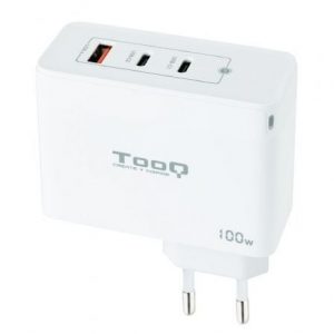 art_too-carga-tqwc-ganqc2pd100w_1 Cargador de Pared GaN TooQ TQWC-GANQC2PD100W/ 2xUSB Tipo-C/ 1xUSB/ 100W