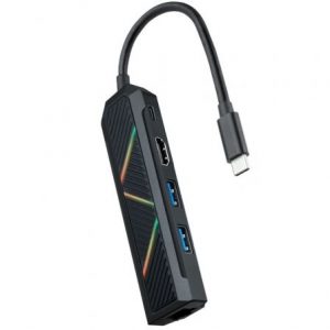 art_too-hub-10-16-0501_1 Docking USB Tipo-C Nanocable 10.16.0501/ 2xUSB/ 1xUSB Tipo-C PD/ 1xHDMI/ 1xRJ45/ Negro