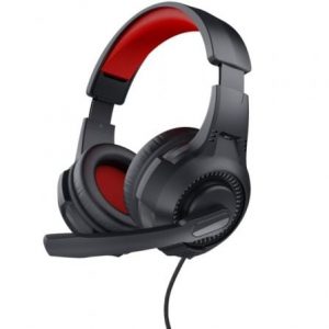 art_tru-aur-24785_1 Auriculares Gaming con Micrófono Trust Gaming 24785/ Jack 3.5/ Rojos y Negros