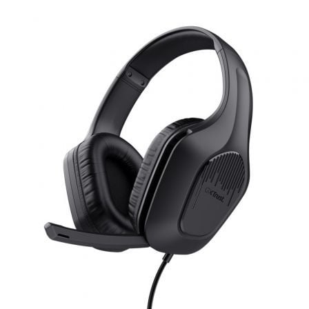 art_tru-aur-gxt-415-zirox-bk_1 Auriculares Gaming con Micrófono Trust Gaming GXT 415 Zirox/ Jack 3.5/ Negros