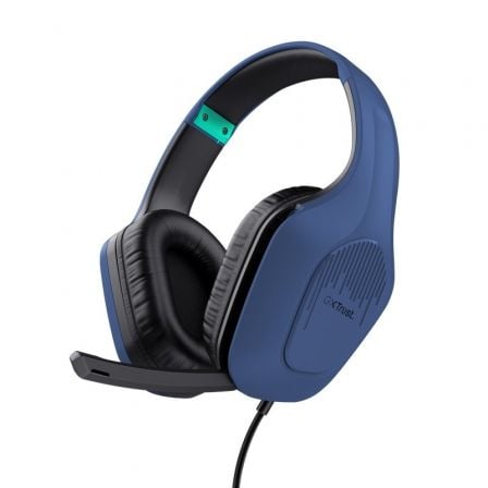 art_tru-aur-gxt-415-zirox-bl_1 Auriculares Gaming con Micrófono Trust Gaming GXT 415 Zirox/ Jack 3.5/ Azules