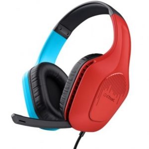 art_tru-aur-gxt-416s-zirox-bl-rd_1 Auriculares Gaming con Micrófono Trust Gaming GXT 416S Zirox/ Jack 3.5/ Azules y Rojos