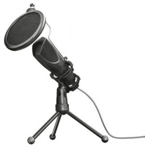 art_tru-mic-22656_1 Micrófono Trust Gaming GXT 232 Mantis/ USB/ Negro
