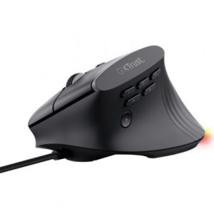 art_tru-mou-gxt-145-rexxa-bk_1 Ratón Vertical Gaming Inalámbrico Trust Gaming GXT 145 Rexxa 26024/ Hasta 12800 DPI