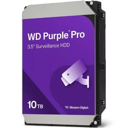 art_wd-hdd-pur-p-surv-10tb-v2_1 Disco Duro Western Digital WD Purple Pro Surveillance 10TB/ 3.5"/ SATA III/ 512MB