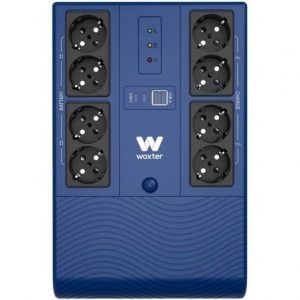art_wox-sai-pe26-201_1 SAI Línea Interactiva Woxter Multibase UPS 800 VA/ 800VA-480W/ 8 Salidas/ Formato Torre