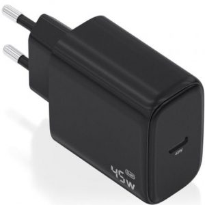 art_ais-carga-a110-0970_1 Cargador de Pared GaN Aisens A110-0970/ 1xUSB Tipo-C/ 45W/ Negro