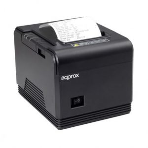 art_app-imp-ter-apppos80am3_1 Impresora de Tickets Approx appPOS80AM3/ Térmica/ Ancho papel 80mm/ USB-RS232-Ethernet/ Negra