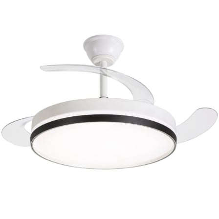 Ventilador de Techo Daewoo con aspas retráctiles DW5009/ 30W/ 3 Aspas/ 6 Velocidades