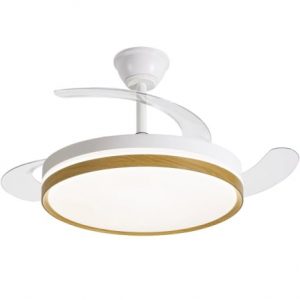 art_dae-vent-dw5010_1 Ventilador de Techo Daewoo con aspas retráctiles DW5010/ 30W/ 3 Aspas/ 6 Velocidades
