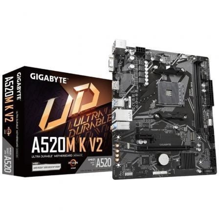art_gig-pb-a520m-k-v2-v2_1 Placa Base Gigabyte A520M K V2 Socket AM4/ DDR4/ PCIe 3.0/ Micro ATX