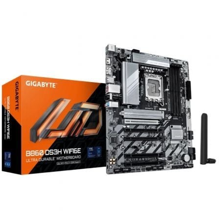art_gig-pb-b860-ds3h-wifi6e_1 Placa Base Gigabyte B860 DS3H WIFI6E Socket 1851/ DDR5/ PCIe 5.0