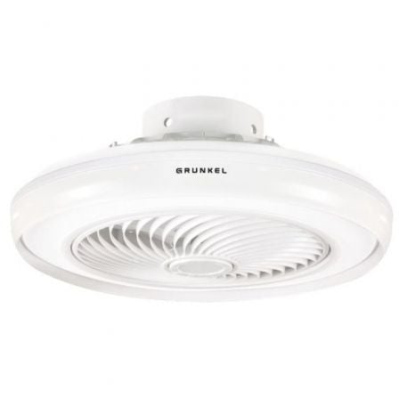 Ventilador de Techo Grunkel SKYWIND-20B/ 7W/ 5 Aspas 50cm/ 6 Velocidades