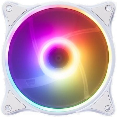 art_hid-ref-n18-argb-wh_1 Ventilador Hiditec N18 ARGB/ 12cm/ Blanco