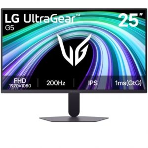 art_lg-m-25g523b-b_1 Monitor Gaming LG UltraGear G5 25G523B-B 25"/ Full HD/ 1ms/ 200Hz/ IPS/ Negro
