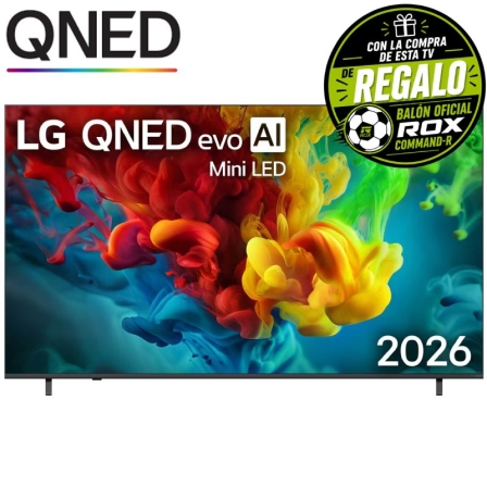 art_lge-tv-75qned83b6a_1 Televisor LG QNED evo AI QNED83B Mini LED 75QNED83B6A 75"/ Ultra HD 4K/ Smart TV/ WiFi