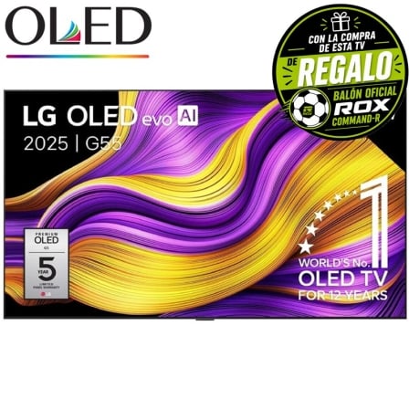 art_lge-tv-oled55g55lw_1 Televisor LG OLED Evo AI G5 OLED55G55LW 55"/ Ultra HD 4K/ Smart TV/ WiFi